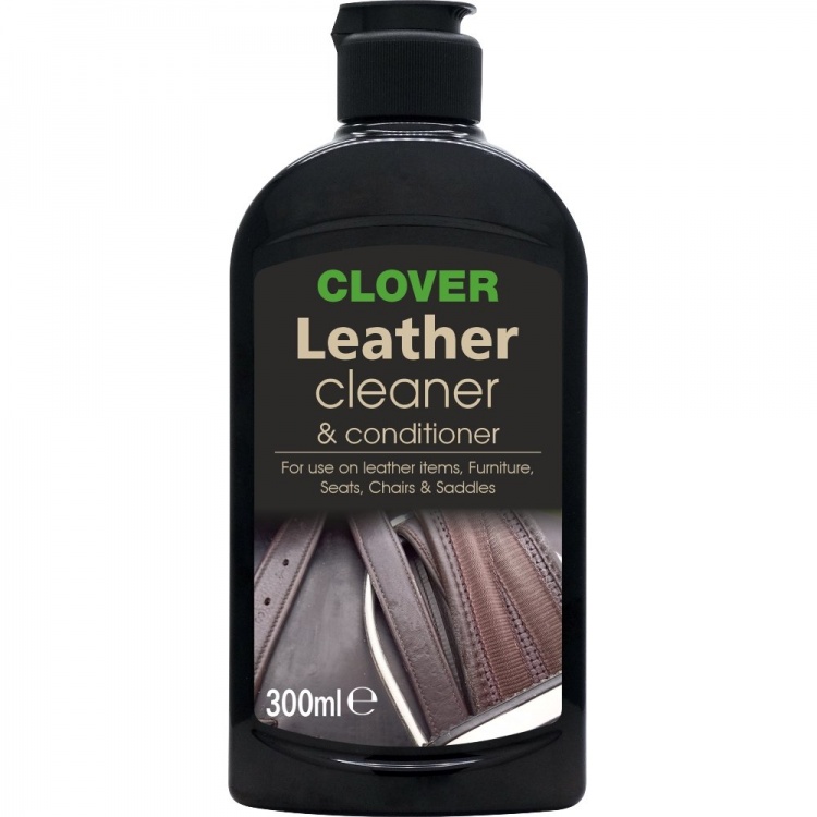 Clover Chemicals Leather Cleaner & Conditioner - Sofa, Chairs & Car Interior (452)